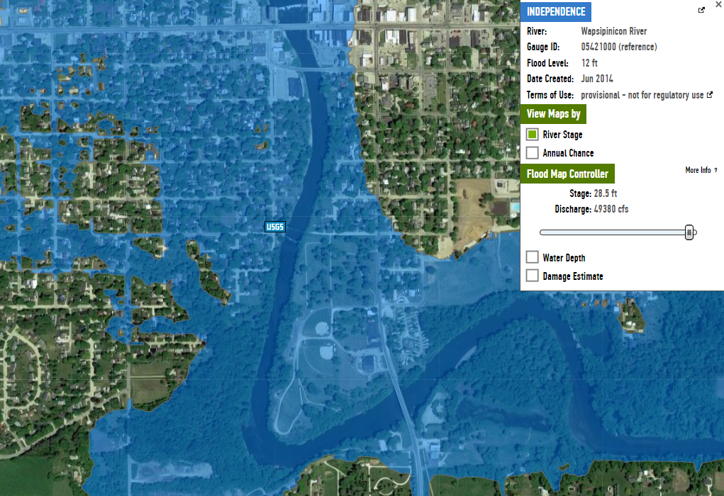 Flood Mapping Iowa Flood Center College of Engineering The